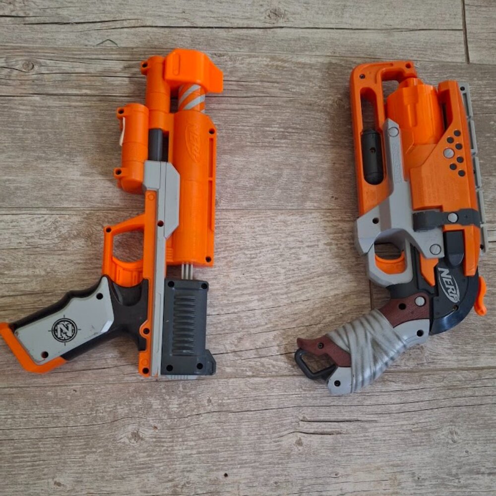 Nerf Zombie Strike Hammer shot and Zombie Strike